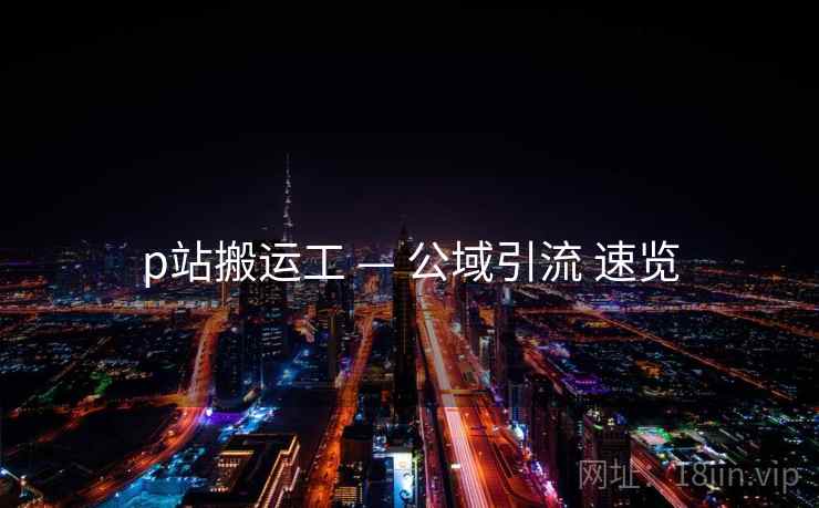 p站搬运工 — 公域引流 速览